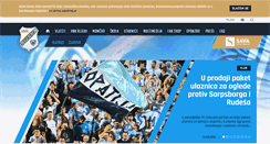 Desktop Screenshot of nk-rijeka.hr